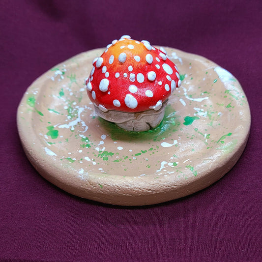 Fly Agaric Incense Dish