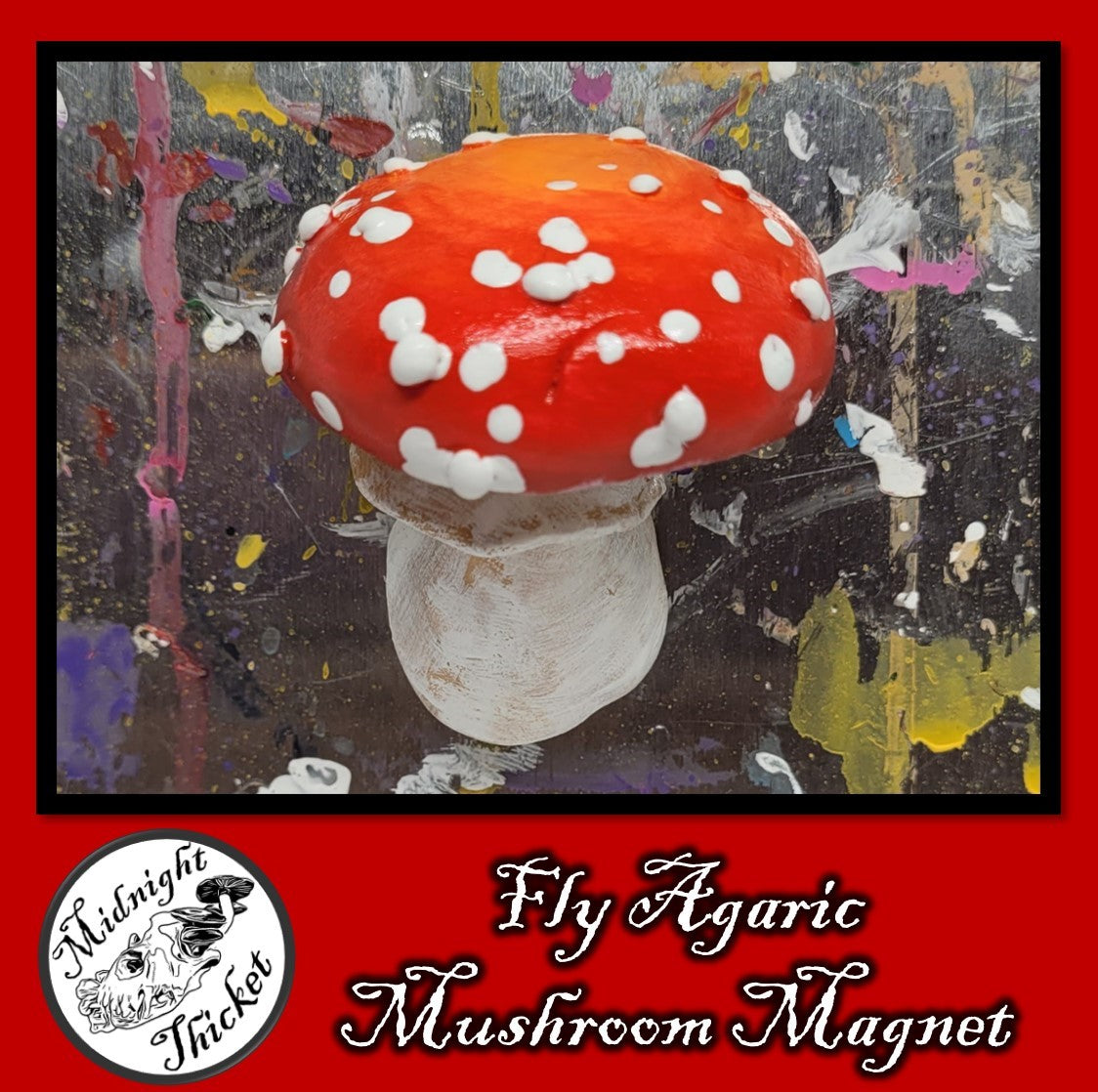 Fly Agaric Mushroom Magnet