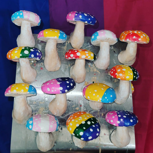 Pride Mushroom Magnet